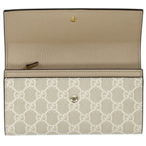 Gucci GG Continental Wallet Beige - Picture 2 of 5